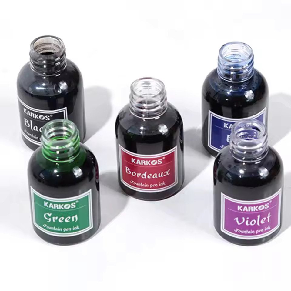 Pure Colorful Fountain Pen Ink Universal Refill Ink Stationery School 30ml