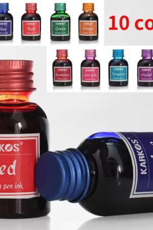 Pure Colorful Fountain Pen Ink Universal Refill Ink Stationery School 30ml
