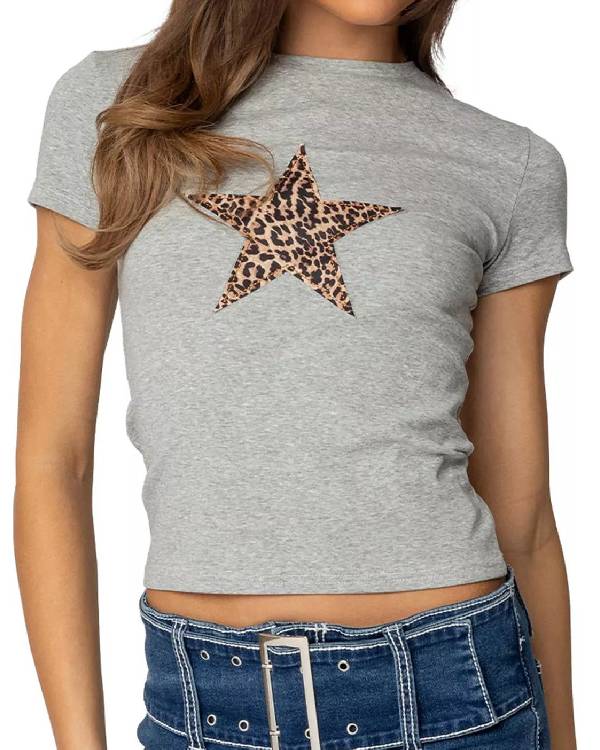 Electric Bloom S01 Jade Castillo Leopard Star T-Shirt