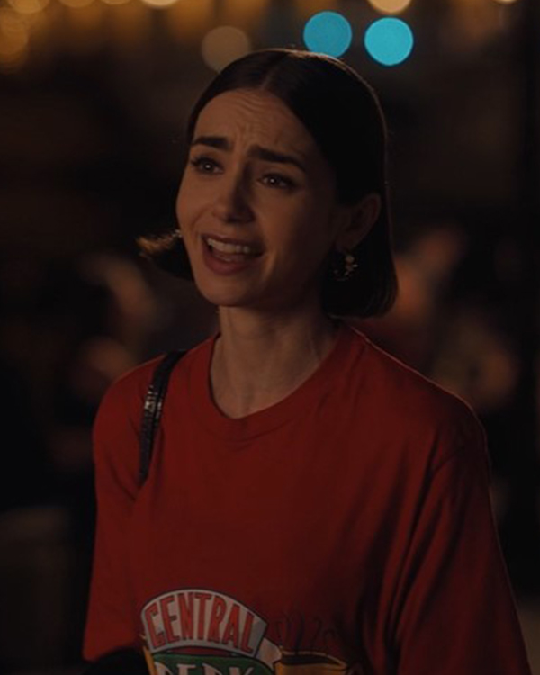 Emily in Paris S05 Emily Cooper Red Graphic Tee