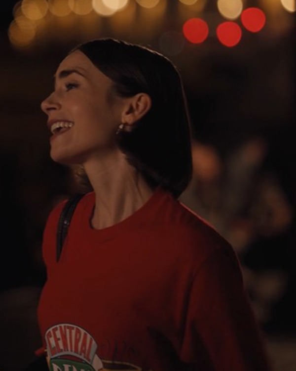 Emily in Paris S05 Emily Cooper Red Graphic Tee