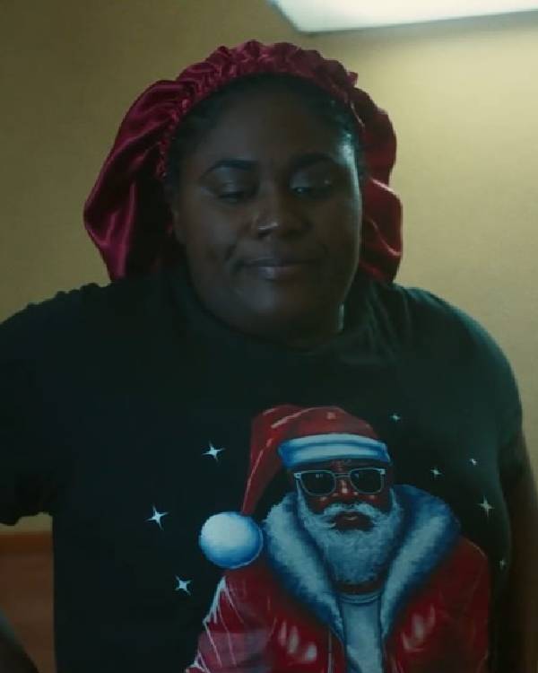 Oh. What. Fun. Santa Christmas Black T-Shirt